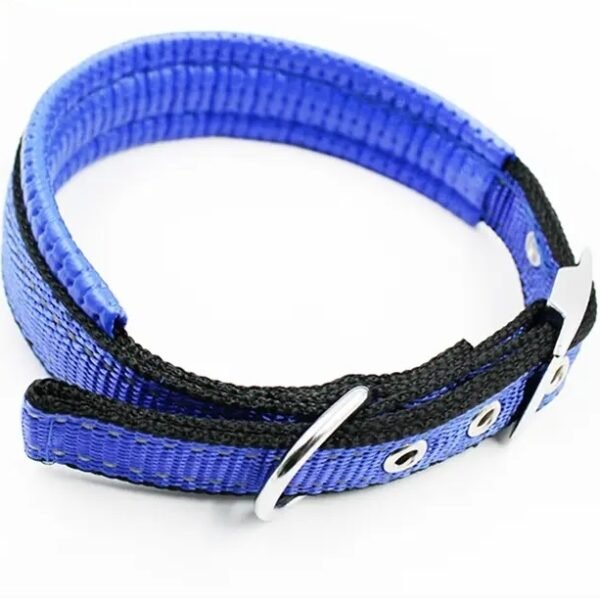 Reflective fabric dog collar