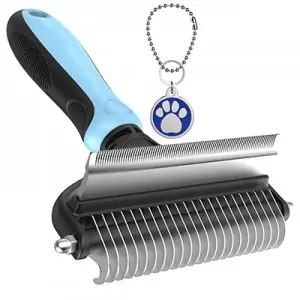 2-in-1 pet hair removal comb