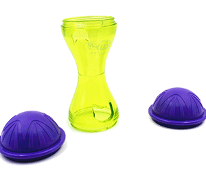 Bone shaped tumbler food dispenser
